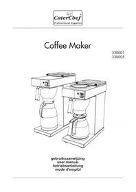 Notice CaterChef 330002 Machine à café