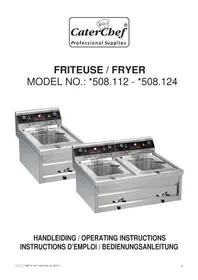Notice CaterChef 508124 Friteuse