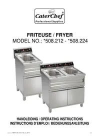 Notice CaterChef 508224 Friteuse