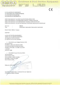 Notice CaterChef 688160 Contrôle climatique