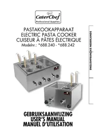 Notice CaterChef 688242 Machine à pâtes