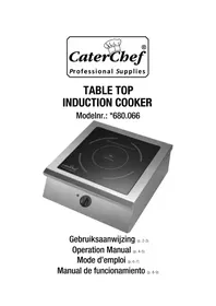 Notice CaterChef 680066 Autres appareil de cuisine