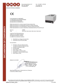 Notice CaterChef 688040 Bain marie