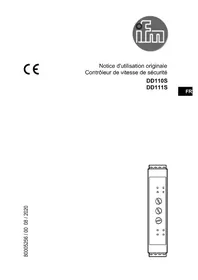 Notice IFM DD111S детектор
