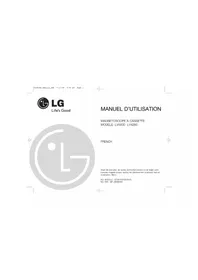 Notice LG LV5000 Magnétoscope VHS