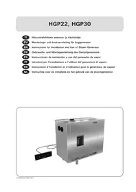 Notice HARVIA HGP22 Générateur