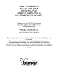 Notice Bimar HO427 Heizung