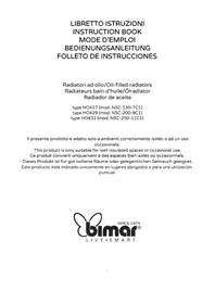 Notice Bimar HO429 Heizung