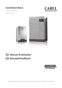 Notice Carel HUMISTEAM BASIC Humidificateur