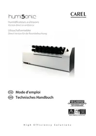 Notice Carel HUMISONIC DIRECT Humidificateur