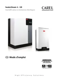 Notice Carel HEATERSTEAM TITANE Humidificateur