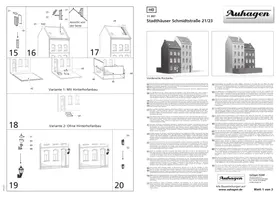 Notice Auhagen 11397 Maquettisme