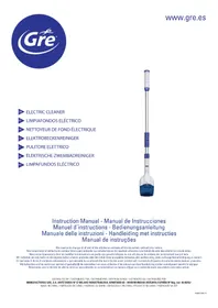 Notice GRE VCB08 Limpador elétrico