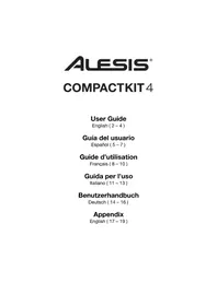 Notice ALESIS COMPACTKIT 4 Instrument de musique électronique