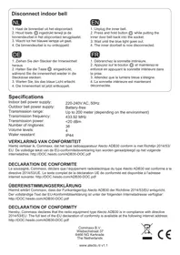 Notice ALECTO ADB30 Sonnette sans fil