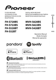 Notice PIONEER FHS720BS Grabadora de CD