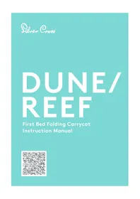 Reef First Bed Folding Carrycot Silver Cross