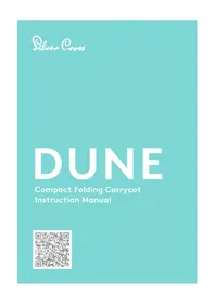 Notice Silver Cross DUNE COMPACT FOLDING CARRYCOT Lit bébé