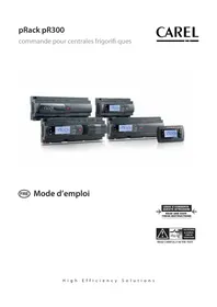 Notice Carel PRACK PR300 Régulateur industriel