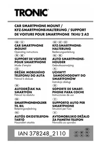 Notice TRONIC TKHU 2 A2 Support de téléphone pour voiture