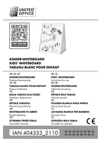 Notice UNITED OFFICE IAN 404333 Tableau blanc