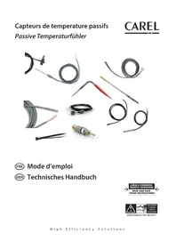 Notice Carel PT1000 Contrôleur de température