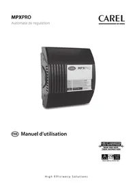 Notice Carel MPXPRO Contrôleur