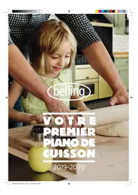 Notice BELLING PCENTR110EIBLK Cuisinière