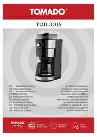 Notice Tomado TGB1301S Kaffemaskine