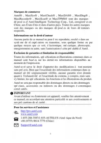 Notice Autel MAXIVIDEO MV460 Outil de diagnostic automobile