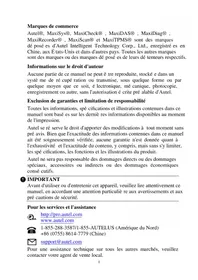 Notice Autel MAXIVIDEO MV480 Outil de diagnostic automobile