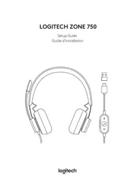 Notice LOGITECH ZONE 750 Fejhallgató