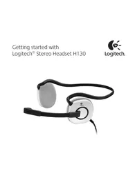 Notice LOGITECH H130 Fejhallgató