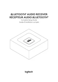 Notice LOGITECH BLUETOOTH AUDIO RECEIVER Récepteur Bluetooth