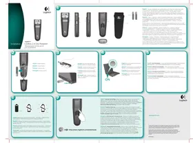 Notice LOGITECH CORDLESS 2.4 GHZ PRESENTER Manette de jeu