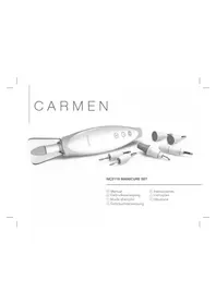 Notice Carmen NC2110 Set manicure et pedicure