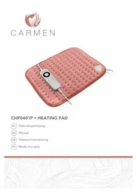 Notice Carmen CHP0401P Couverture/coussin chauffant