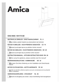 Notice AMICA OKS956S Okap kuchenny