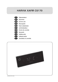 Notice HARVIA XAFIR CS170 Termostato