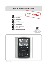 Notice HARVIA GRIFFIN CG110C Termostato