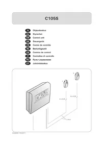 Notice HARVIA C105S Centre de contrôle