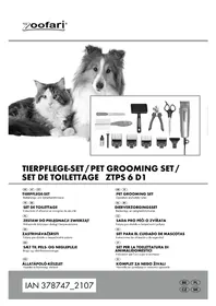 Notice ZOOFARI HG07376 Tondeuse à cheveux