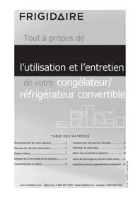 Notice FRIGIDAIRE FGVU17F8QF Congélateur