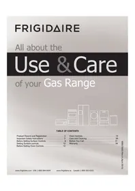 Notice FRIGIDAIRE FGGF304DPF Cooker