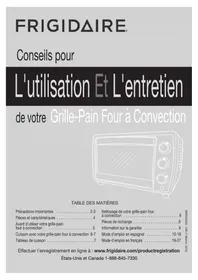 Notice FRIGIDAIRE FRCN06K5NS Grille pain