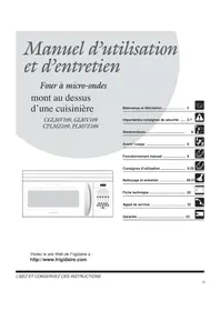 Notice FRIGIDAIRE GLMV169HB Four à micro-ondes