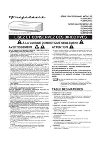 Notice FRIGIDAIRE GL30WC41EB Ventilateur