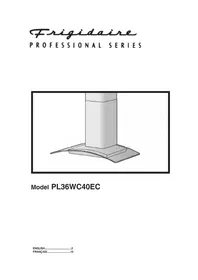 Notice FRIGIDAIRE PL36WC40EC Ventilateur
