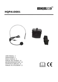 Notice HQ Power HQPA10001 Micrófono