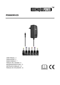 Notice HQ Power PSS6EMV25 Chargeur électrique
